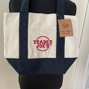 Trader Joe’s Mini Canvas Tote Bag
